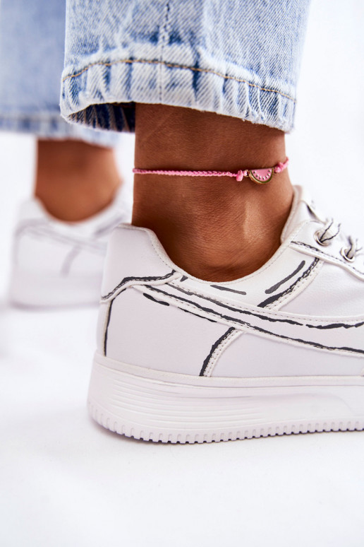 sporta apavi baltas krāsas Solveig sporta apavi baltas krāsas Solveig