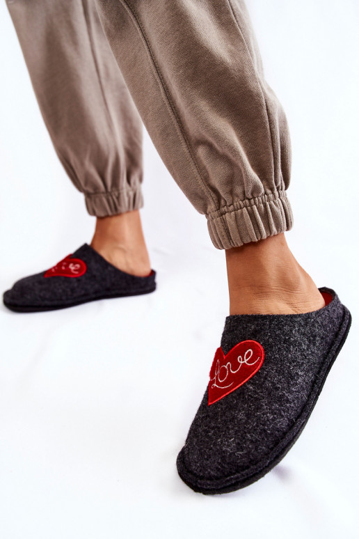 mājas čības Big Star KK276019 -sarkanas krāsas mājas čības Big Star KK276019 -sarkanas krāsas