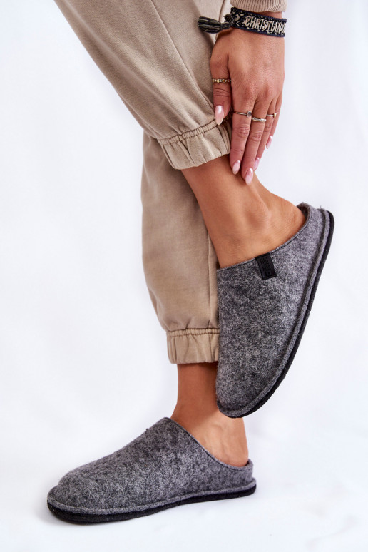 Klasiska modeļa Čības Big Star KK276014 Pelēkas krāsas Klasiska modeļa Čības Big Star KK276014 Pelēkas krāsas