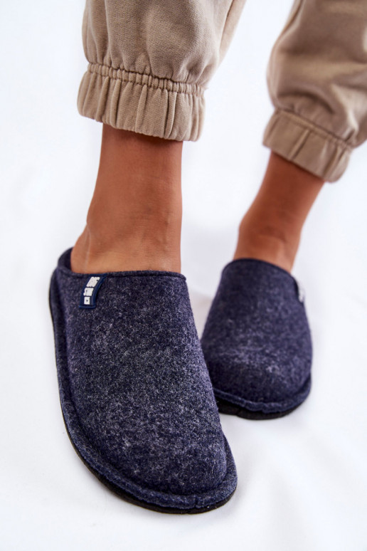 Klasiska modeļa Čības Big Star KK276013 tumši zilas krāsas Klasiska modeļa Čības Big Star KK276013 tumši zilas krāsas