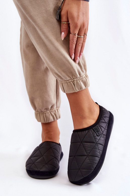 čības Big Star KK274606 melnas krāsas čības Big Star KK274606 melnas krāsas