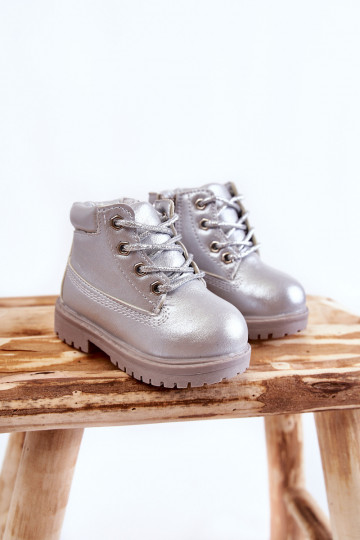 Bērnu apavi ar rāvējslēdzējiem Sudraba krāsas Dexter 2