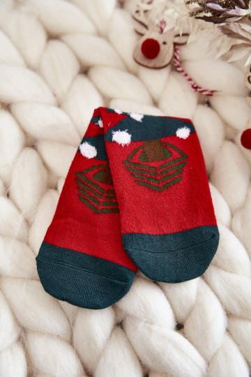 Bērnu Ziemassvētku zeķes Christmas Tree Cosas Baltas-Zaļas krāsas 2