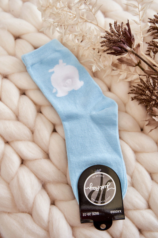 Kokvilnas zeķes White Bear piparmētras krāsas Kokvilnas zeķes White Bear piparmētras krāsas