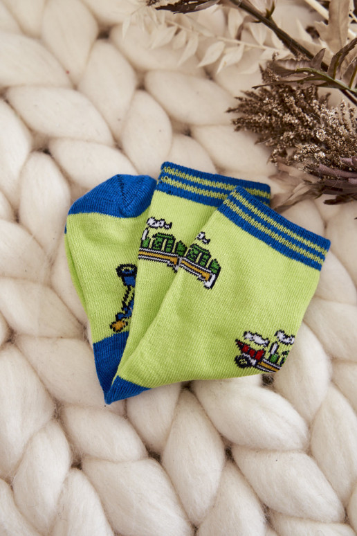 Bērnu zeķes ar rakstiem 5 gab. Dažādu krāsu Bērnu zeķes ar rakstiem 5 gab. Dažādu krāsu