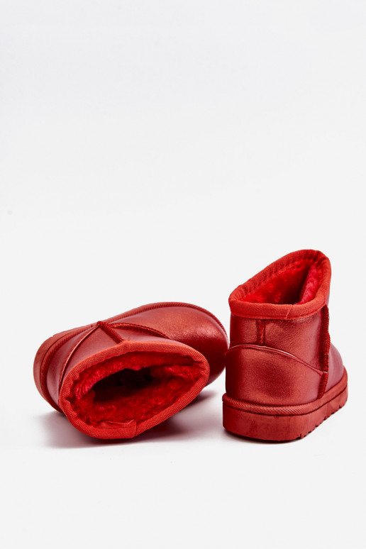 Ziemas sniega apavi sarkanas krāsas Scooby Ziemas sniega apavi sarkanas krāsas Scooby