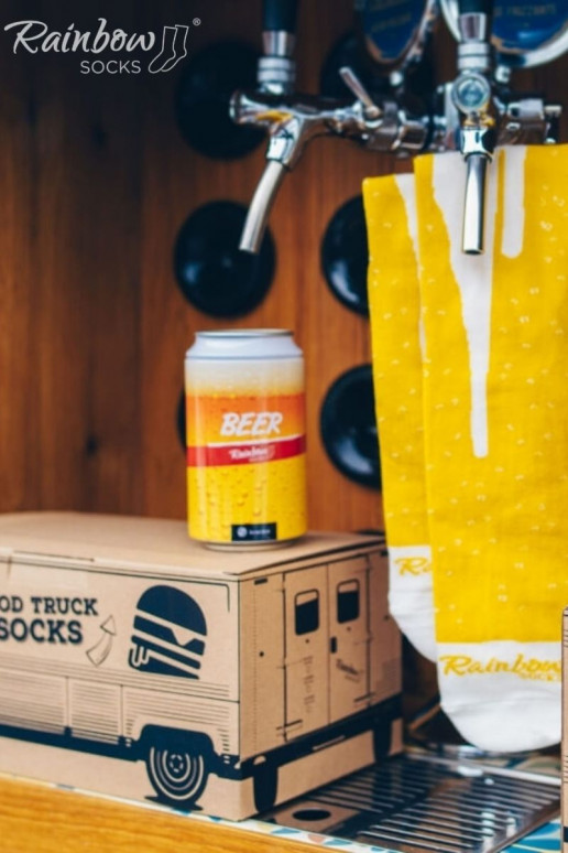 Zeķu komplekts Food Truck Socks Box  3 Pāris Zeķu komplekts Food Truck Socks Box  3 Pāris