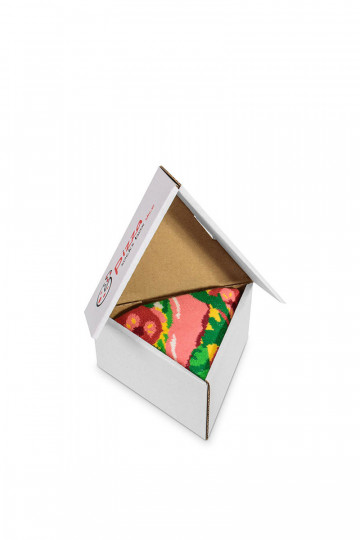 Varavīksnes zeķes  1 Pāris Pizza