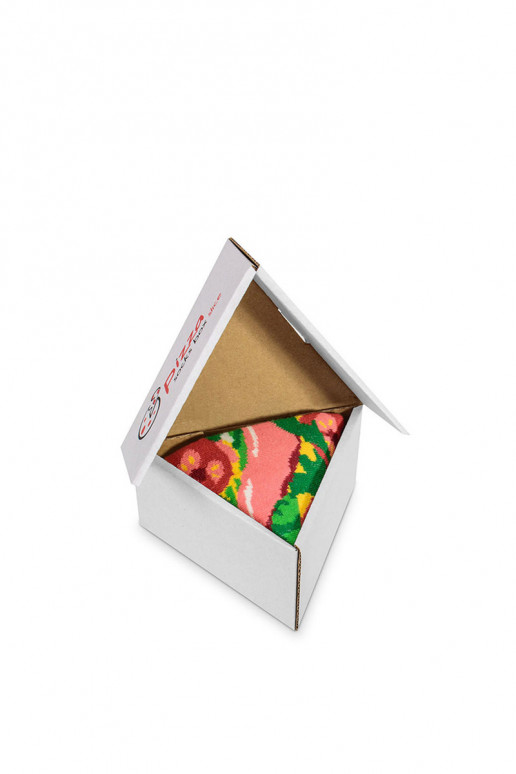 Varavīksnes zeķes  1 Pāris Pizza