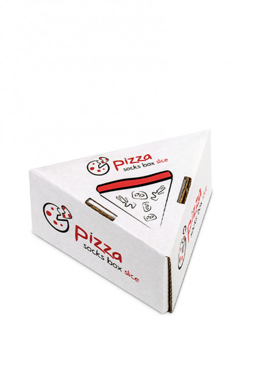Varavīksnes zeķes  1 Pāris Pizza