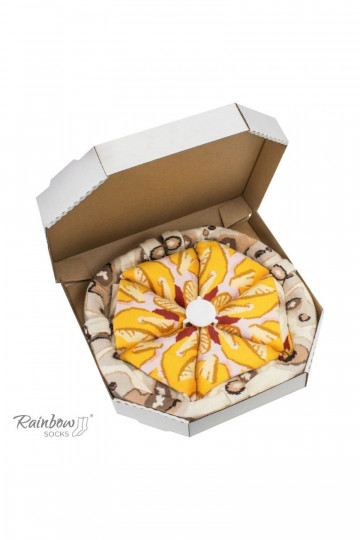 Varavīksnes zeķes  Pizza 4 Pāris