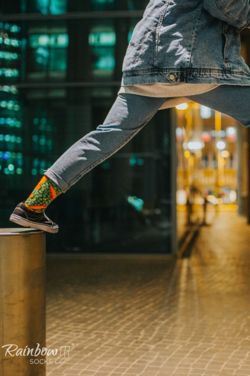 Varavīksnes zeķes   2 pāri