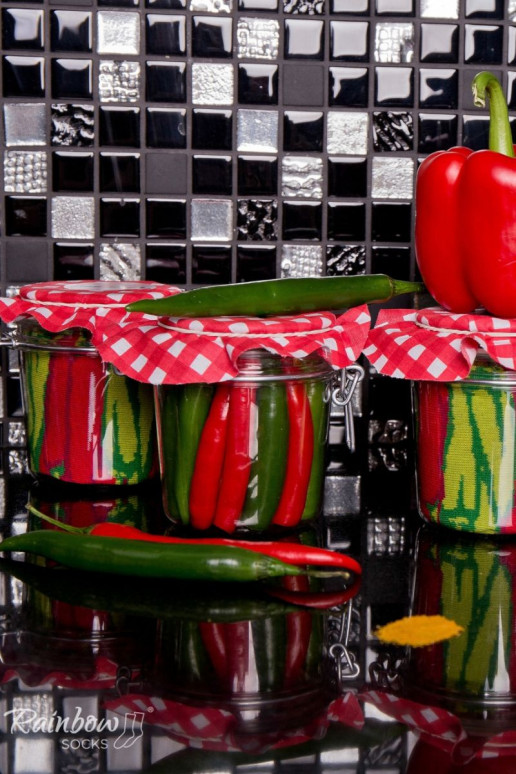 Varavīksnes zeķes   2 pāri