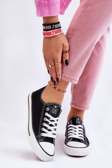 Klasiska modeļa brīvā laika apavi melnas krāsas  Ecoma 2