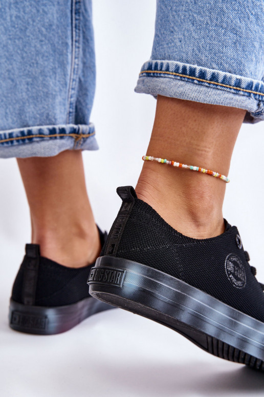 Sieviešu apavi  Big Star LL274239 melnas krāsas Sieviešu apavi  Big Star LL274239 melnas krāsas