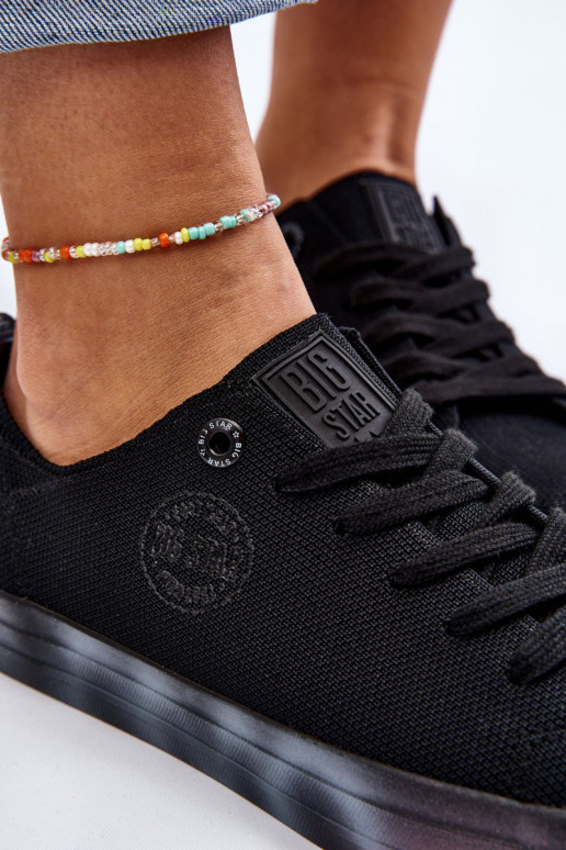 Sieviešu apavi  Big Star LL274239 melnas krāsas Sieviešu apavi  Big Star LL274239 melnas krāsas