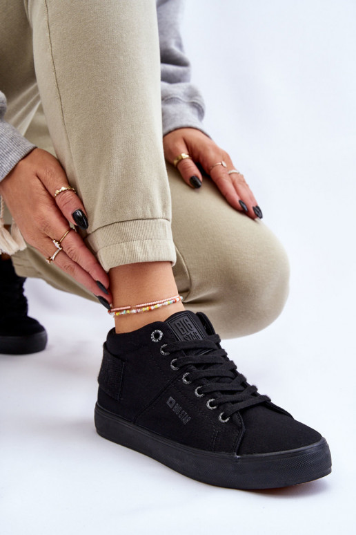 Klasiska modeļa tõmblukuga Big Star LL274001 melnas krāsas Klasiska modeļa tõmblukuga Big Star LL274001 melnas krāsas