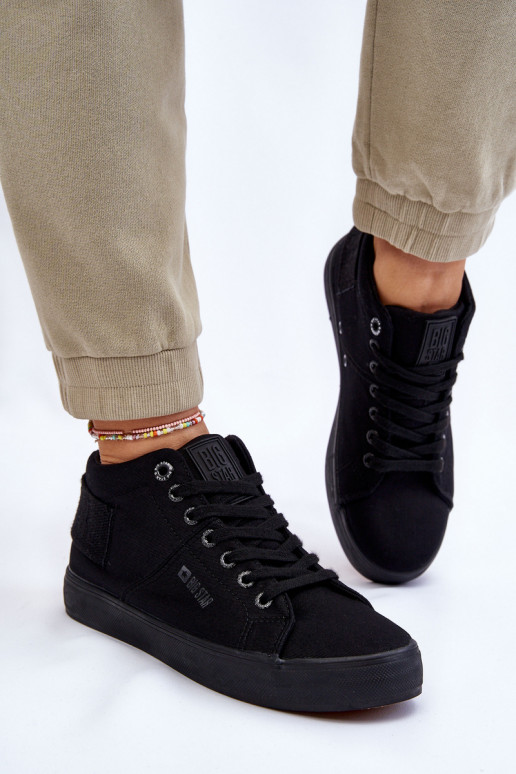 Klasiska modeļa tõmblukuga Big Star LL274001 melnas krāsas Klasiska modeļa tõmblukuga Big Star LL274001 melnas krāsas