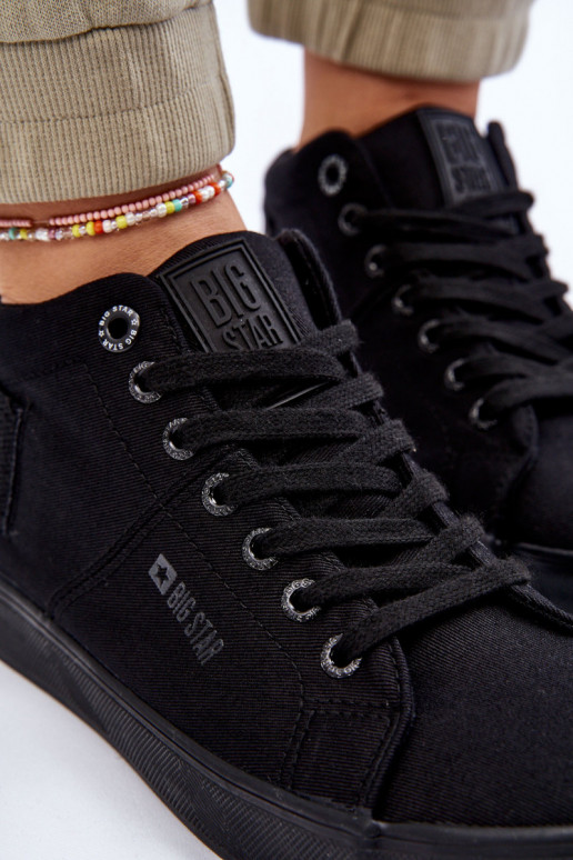 Klasiska modeļa tõmblukuga Big Star LL274001 melnas krāsas Klasiska modeļa tõmblukuga Big Star LL274001 melnas krāsas