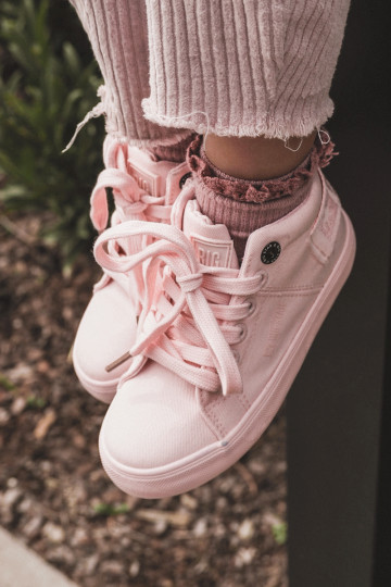 Bērnu apavi Klasiska modeļa tõmblukuga Big Star LL374003 Rozā krāsas 2