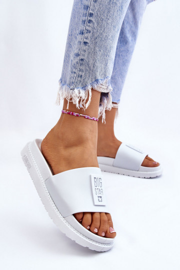 Čības Big Star LL274428 baltas krāsas 2