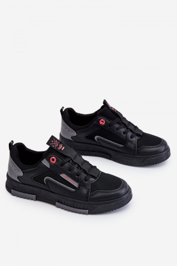 Sneakers modeļa apavi Cross Jeans LL2R4012C melnas krāsas