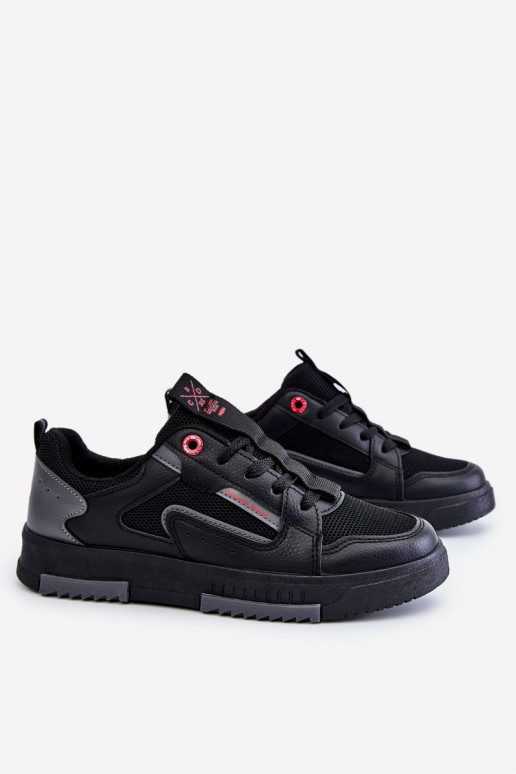 Sneakers modeļa apavi Cross Jeans LL2R4012C melnas krāsas Sneakers modeļa apavi Cross Jeans LL2R4012C melnas krāsas