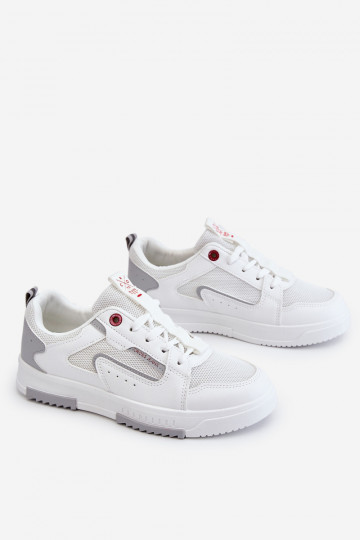 Sneakers modeļa apavi Cross Jeans LL2R4011C baltas krāsas