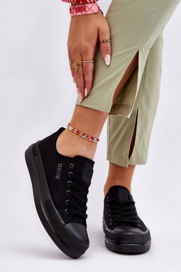 šņorējami Sporta apavi Big Star LL274967 melnas krāsas