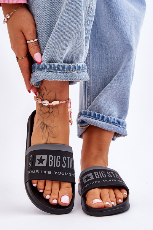 Vieglas čības Big Star LL274732 melnas krāsas