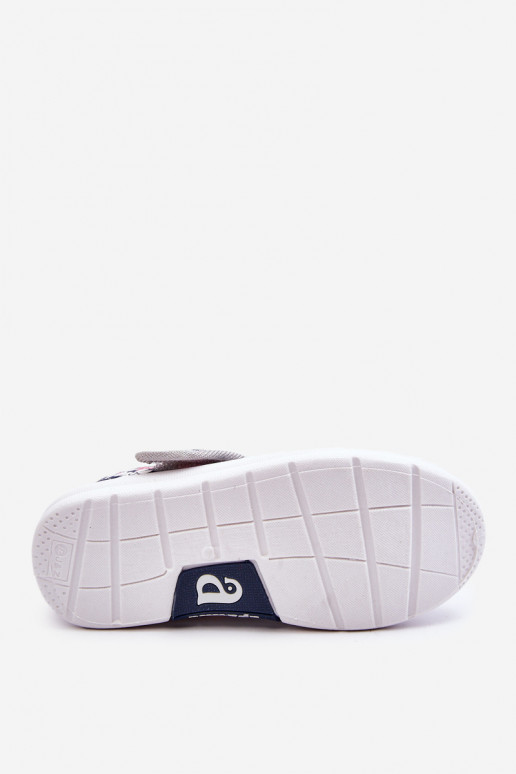 Bērnu balerīnas ar ziedu rakstiem Zilas krāsas-Pelēkas krāsas Noah