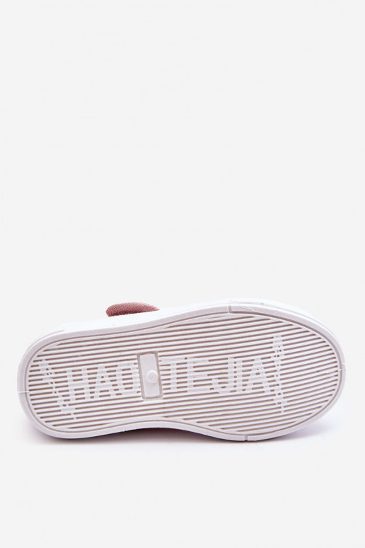 Bērnu apavi Balerīnas ar lipīgām aizdarēm Rozā krāsas Selah Bērnu apavi Balerīnas ar lipīgām aizdarēm Rozā krāsas Selah