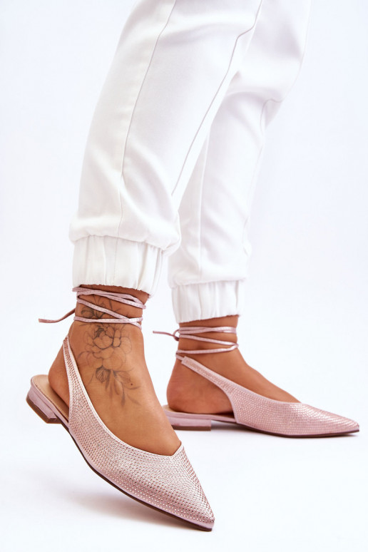 balerīnas ar bantītēm ar kniedēm smilšu krāsas Mavis balerīnas ar bantītēm ar kniedēm smilšu krāsas Mavis