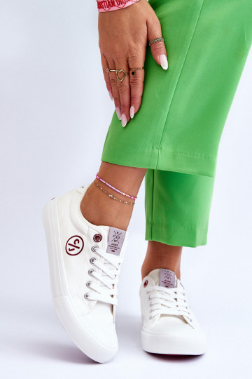 Auduma Sporta apavi Cross Jeans LL2R4043 baltas krāsas 2