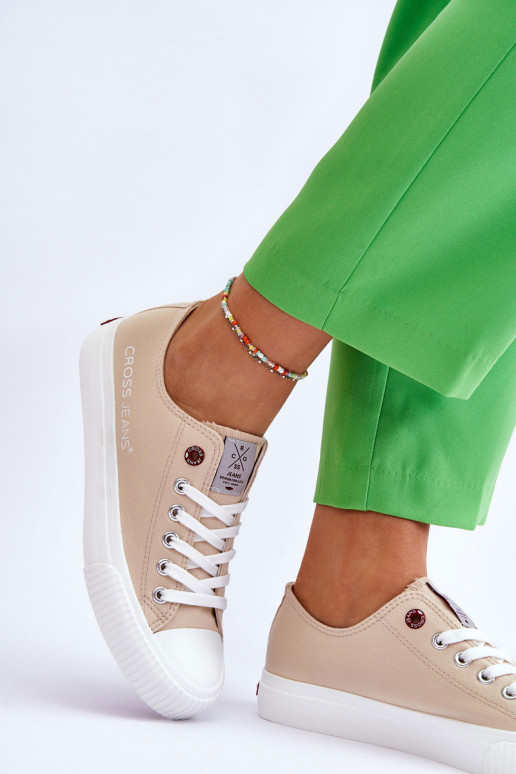 Sieviešu apavi Cross Jeans LL2R4070 smilšu krāsas Sieviešu apavi Cross Jeans LL2R4070 smilšu krāsas