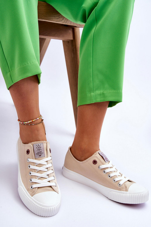 Sieviešu apavi Cross Jeans LL2R4070 smilšu krāsas Sieviešu apavi Cross Jeans LL2R4070 smilšu krāsas