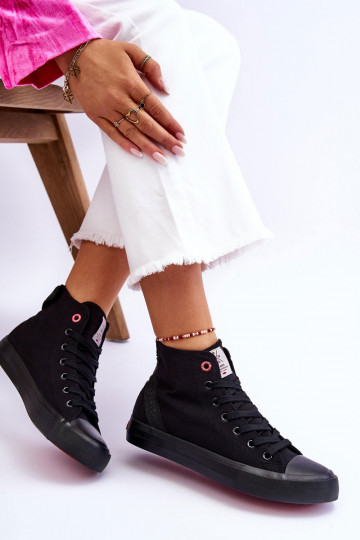 Klasiska modeļa tõmblukuga Cross Jeans LL2R4088C melnas krāsas 2