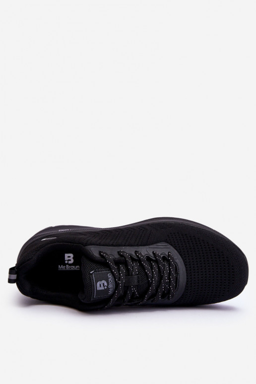 Klasiska modeļa  Sportiska stila apavi melnas krāsas Matias