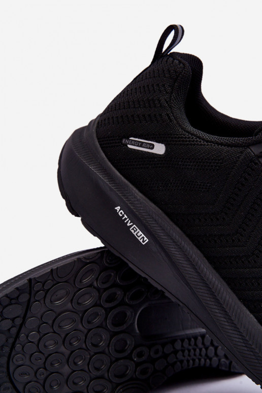 Klasiska modeļa  Sportiska stila apavi melnas krāsas Matias