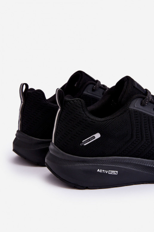 Klasiska modeļa  Sportiska stila apavi melnas krāsas Matias