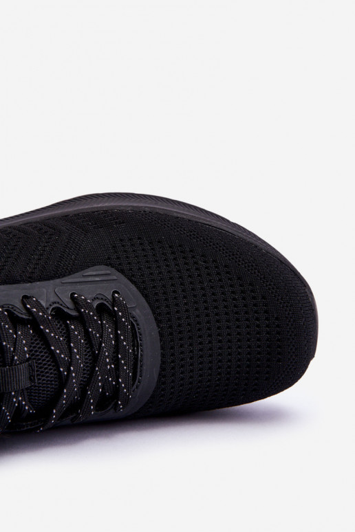 Klasiska modeļa  Sportiska stila apavi melnas krāsas Matias