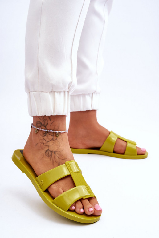 Čības  JJ285261 Zaļas krāsas Čības  JJ285261 Zaļas krāsas