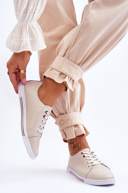 Sieviešu ikdienas apavi smilšu krāsas S.Barski LR268R Sieviešu ikdienas apavi smilšu krāsas S.Barski LR268R