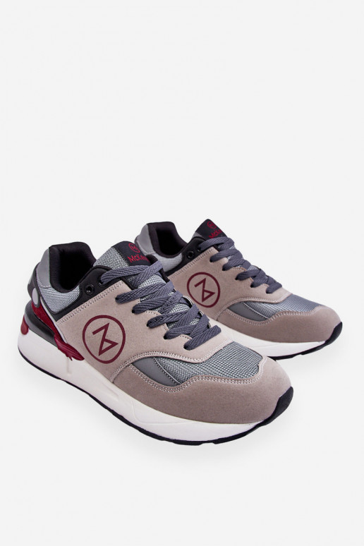 šņorējami sporta apavi Pelēkas krāsas-melnas krāsas Stephen