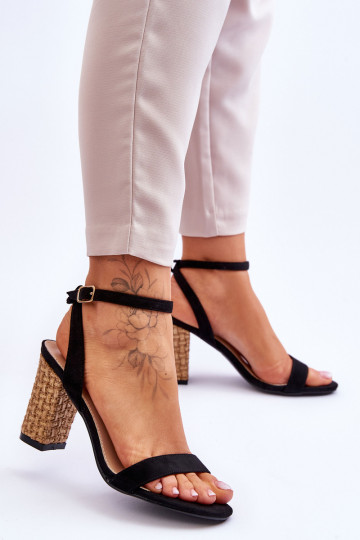 Zamšādas basenes  melnas krāsas Selila 2