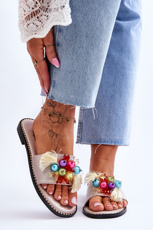 Čības  S.Barski KV-2775-47 Nude Čības  S.Barski KV-2775-47 Nude