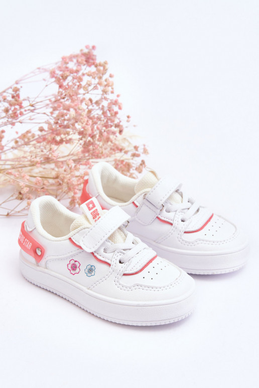 Bērnu sporta apavi Big Star JJ374082 baltas krāsas Bērnu sporta apavi Big Star JJ374082 baltas krāsas