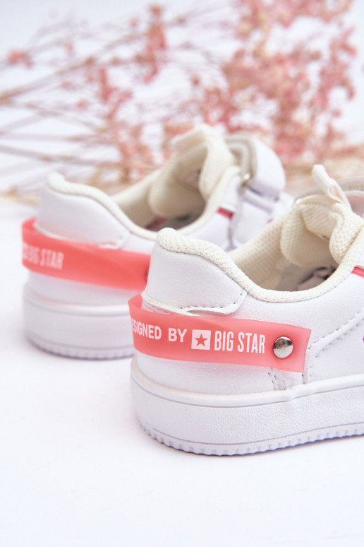 Bērnu sporta apavi Big Star JJ374082 baltas krāsas Bērnu sporta apavi Big Star JJ374082 baltas krāsas
