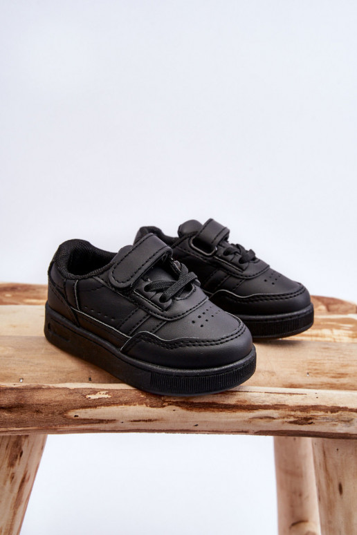 Bērnu klasiskā modeļa sporta apavi melnas krāsas Marlin Bērnu klasiskā modeļa sporta apavi melnas krāsas Marlin