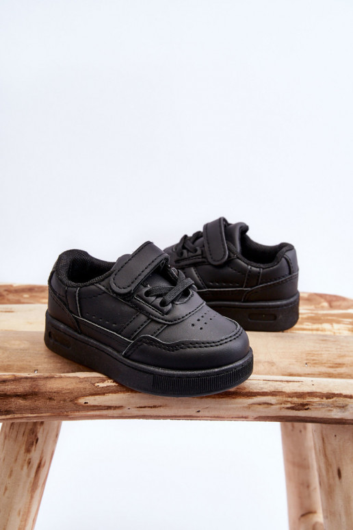 Bērnu klasiskā modeļa sporta apavi melnas krāsas Marlin Bērnu klasiskā modeļa sporta apavi melnas krāsas Marlin